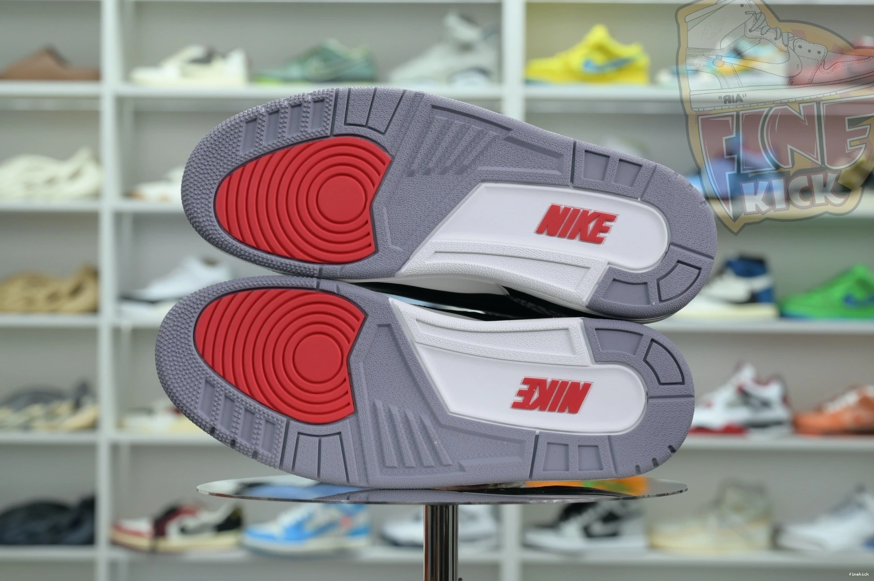 Air Reimagined” 3“Black Jordan Cement 0224